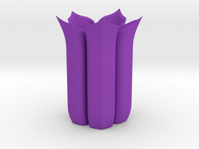 flower penholder in Purple Processed Versatile Plastic