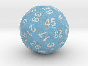 d45 Optimal Packing Sphere Dice in Natural Full Color Sandstone