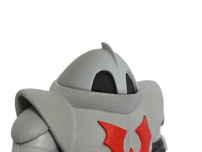 Proto Trooper Head Classics in White Processed Versatile Plastic