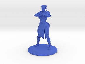 SF Chun Li  in Blue Processed Versatile Plastic