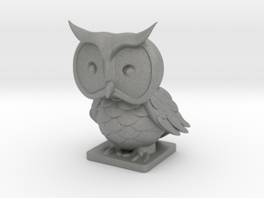 Owl Figurine in Gray PA12