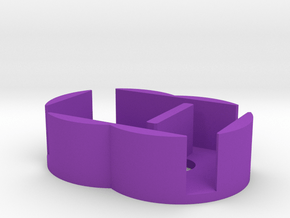 D6 Holder - Expanded in Purple Smooth Versatile Plastic