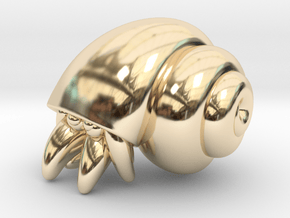 Scuttles the Hermit Crab in 14K Yellow Gold