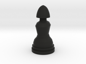 Pawn - Droid Series in Black Smooth Versatile Plastic