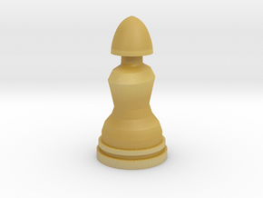 Pawn - Droid Series in Tan Fine Detail Plastic