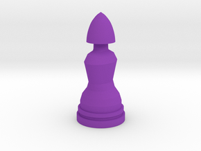 Bishop - Droid Series in Purple Smooth Versatile Plastic