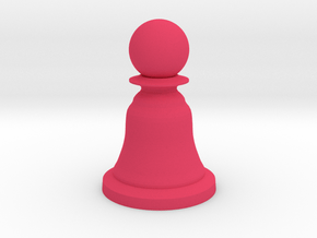 Pawn - Bell Series in Pink Smooth Versatile Plastic