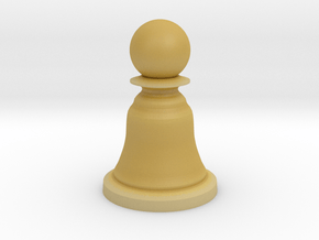 Pawn - Bell Series in Tan Fine Detail Plastic