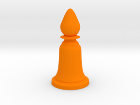 Bishop - Bell Series in Orange Smooth Versatile Plastic