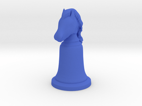 Knight - Bell Series in Blue Smooth Versatile Plastic