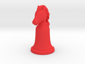 Knight - Bell Series in Red Smooth Versatile Plastic