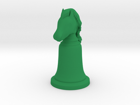 Knight - Bell Series in Green Smooth Versatile Plastic