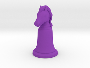 Knight - Bell Series in Purple Smooth Versatile Plastic