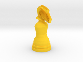 Knight - Droid Series in Yellow Smooth Versatile Plastic