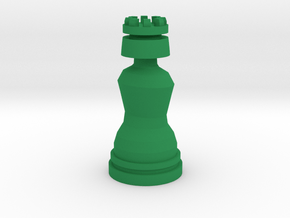 Rook - Droid Series in Green Smooth Versatile Plastic