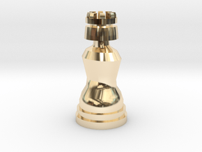 Rook - Droid Series in 14k Gold Plated Brass