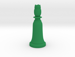 Queen - Bell Series in Green Smooth Versatile Plastic