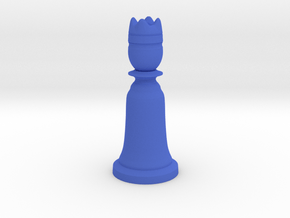 King - Bell Series in Blue Smooth Versatile Plastic