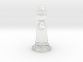 King - Bell Series in Clear Ultra Fine Detail Plastic
