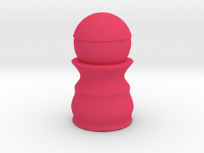 Pawn - Bullet Series in Pink Smooth Versatile Plastic