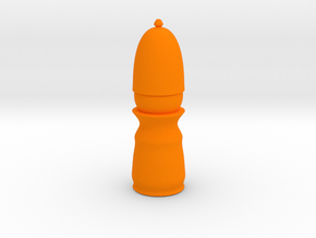 Bishop - Bullet Series in Orange Smooth Versatile Plastic