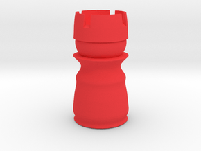 Rook - Bullet Series in Red Smooth Versatile Plastic