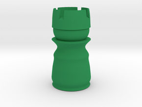Rook - Bullet Series in Green Smooth Versatile Plastic