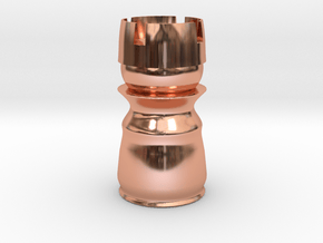 Rook - Bullet Series in Polished Copper