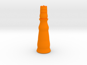 Queen - Bullet Series in Orange Smooth Versatile Plastic