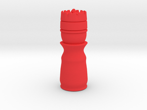 King - Bullet Series in Red Smooth Versatile Plastic