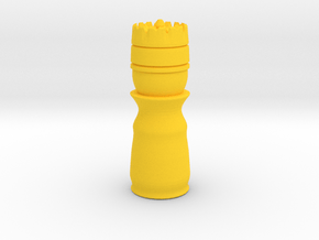 King - Bullet Series in Yellow Smooth Versatile Plastic