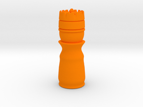 King - Bullet Series in Orange Smooth Versatile Plastic