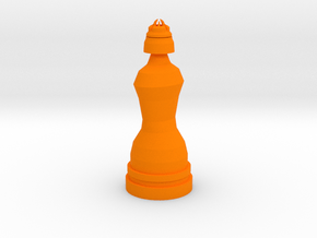 Queen - Droid Series in Orange Smooth Versatile Plastic