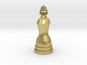 Queen - Droid Series in Natural Brass