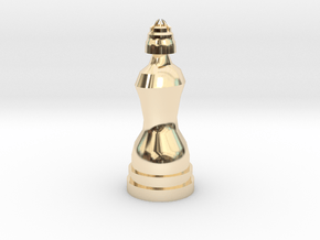 Queen - Droid Series in 14k Gold Plated Brass