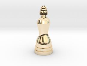Queen - Droid Series in 9K Yellow Gold 