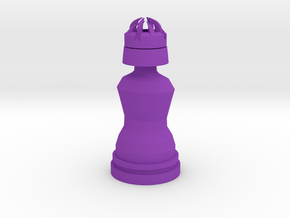 King - Droid Series in Purple Smooth Versatile Plastic