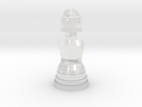 King - Droid Series in Clear Ultra Fine Detail Plastic
