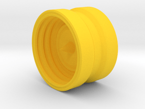 Stretcher : Tunnel with detail in Yellow Smooth Versatile Plastic