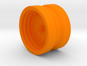 Stretcher : Tunnel with detail in Orange Smooth Versatile Plastic