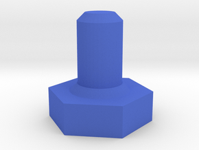01 Set Part 2 - Hand Stand in Blue Smooth Versatile Plastic: Small