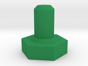 01 Set Part 2 - Hand Stand in Green Smooth Versatile Plastic: Small