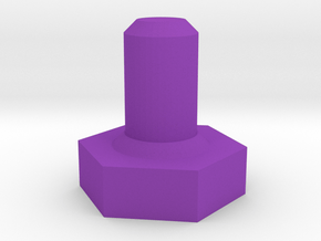 01 Set Part 2 - Hand Stand in Purple Smooth Versatile Plastic: Small