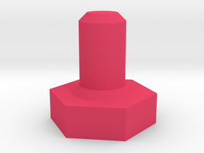 01 Set Part 2 - Hand Stand in Pink Smooth Versatile Plastic: Small
