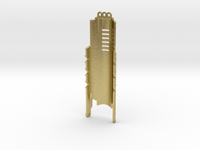 KR 5pectre Five - Master Chassis Part4 in Natural Brass