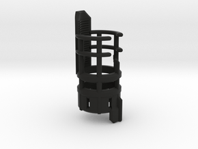 KR 5pectre Five - Master Chassis Part9 Style 2 in Black Smooth Versatile Plastic