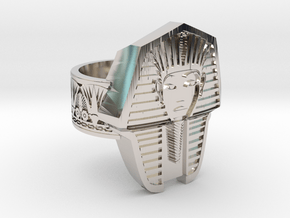 Pharaoh Ring in Platinum: 10 / 61.5