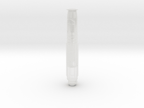 1/6 Scale Mace Windu Lightsaber in Clear Ultra Fine Detail Plastic