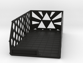 Legend of Zelda organizer tray in Black Natural Versatile Plastic