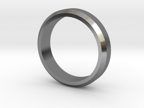 Seno Ring - Simplistc Collection in Polished Silver: 9 / 59